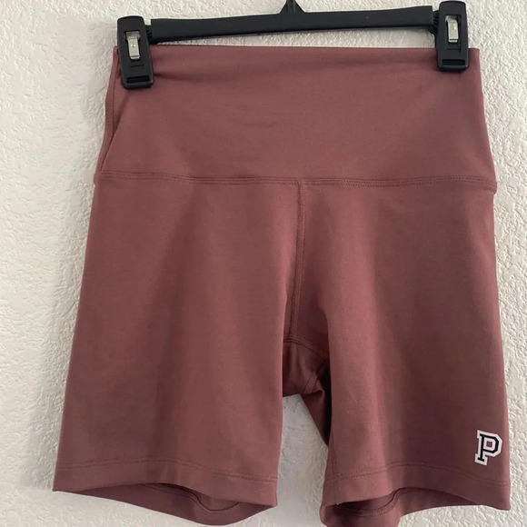 PINK biker shorts Size Small - Picture 3 of 4